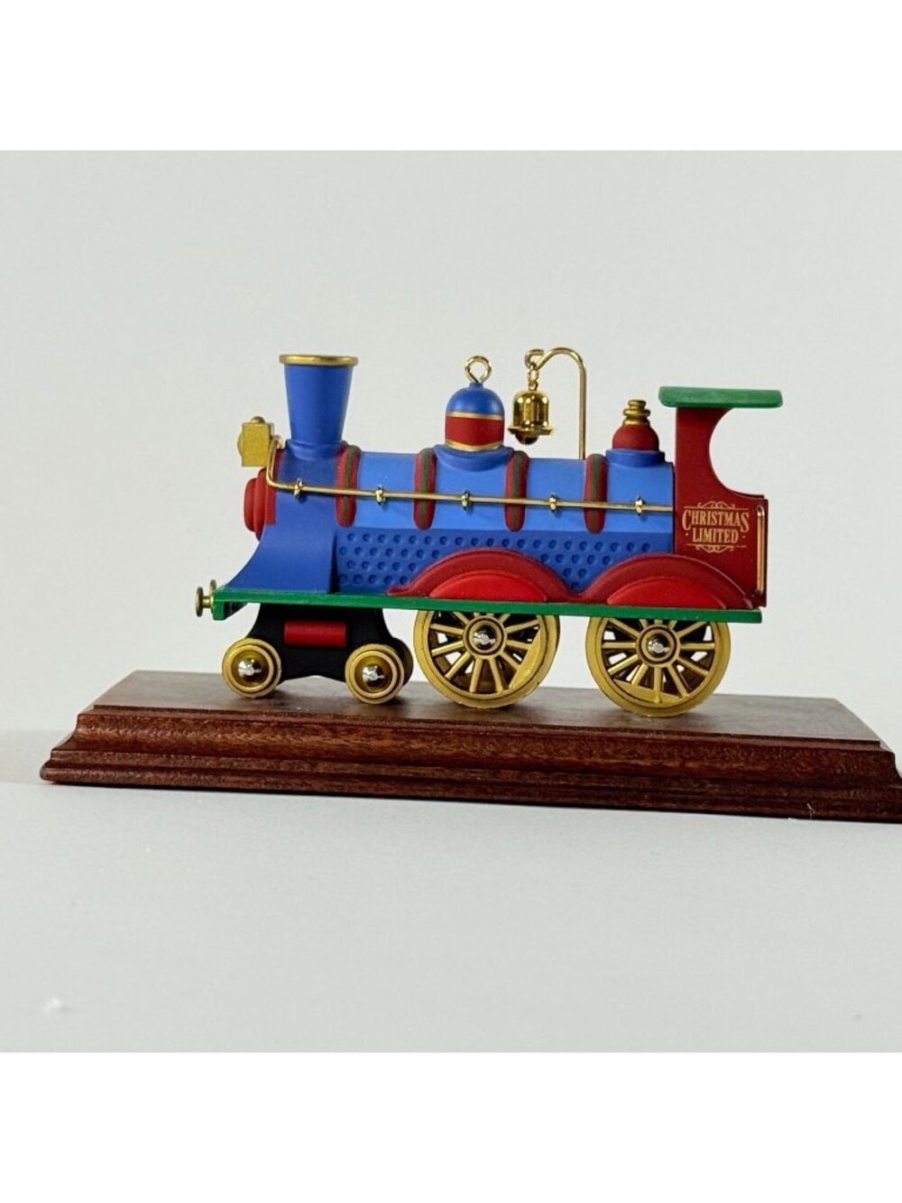 1990 Hallmark Christmas Limited Train Ornament Keepsake Collector Club Vintage